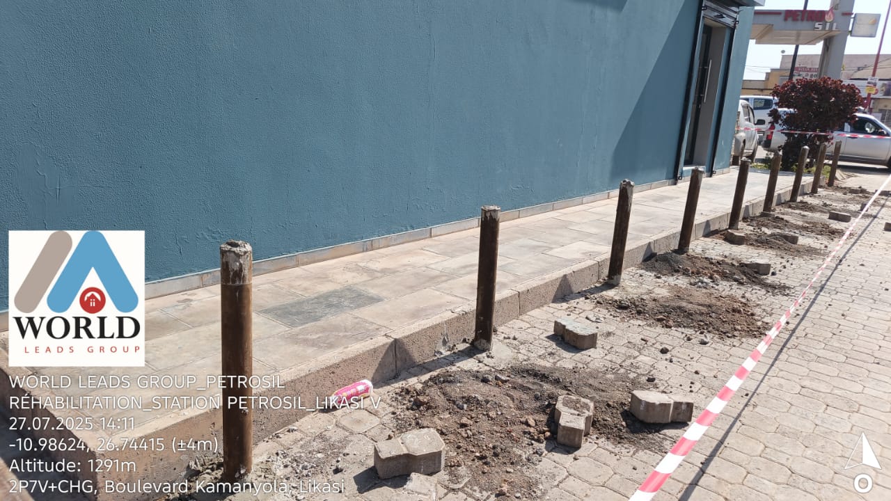 Pendant les travaux - Petro Sil